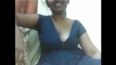 Hot Busty Srilankan Girl on Skype Chat With Me Big Boobs Face also Shown