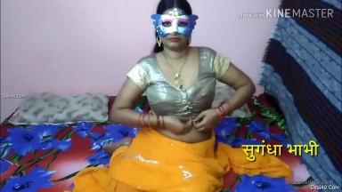 Exclusive- Sexy Sugandha Bhabhi Hard Fucked By hubby and Cum On her Pussy