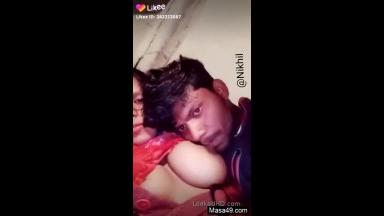 Desi Wife Boob Sucking