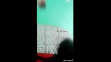 Cute Desi Girl Showing Her Boobs on Video Call