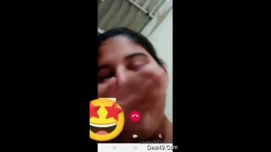 Beautiful Desi Girl Showing On VideoCall