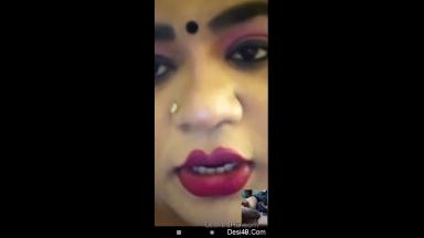 Today Exclusive -Horny Bhabhi Fingering On Video Call