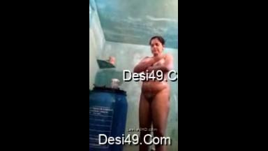 amil Bhabhi Record her Bathing and Wearing Video For Lover Part 2