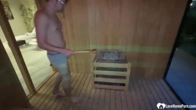 I never knew saunas could be this fun