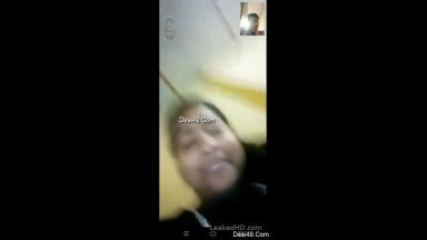 Assamese  Girl Showing her Boobs To lover On Video call