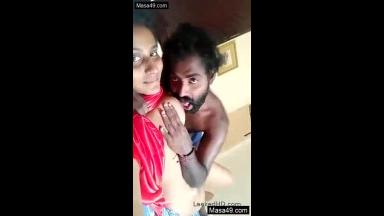 Desi Mallu Gf Boob Sucking and Pussy Licking By Lover