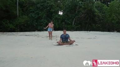 Meditation ended with super hot blowjob POV