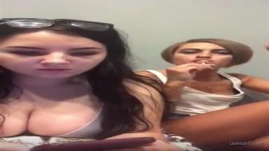 russian girls teasing on periscope