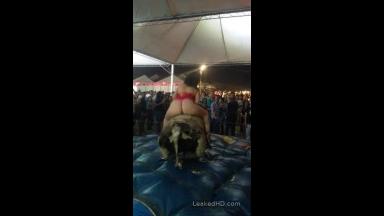 rodeo ride getting out of control