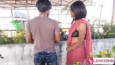 INDIAN GIRL FUCKED BY HER WOULD BE HUSBAND - HINDI ROLEPLAY SEX AT OUTDOOR