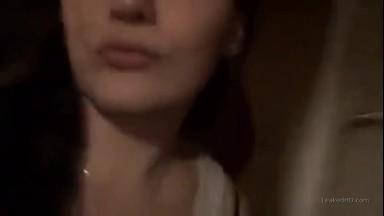 teen sucking real hard on her friends titties