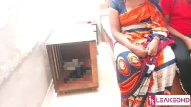 DESHI BHABHI WITH SAREE