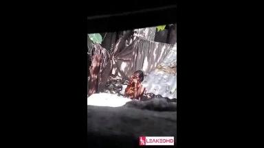 Desi Bhabhi Dressing after Bath Caught By Hidden Cam