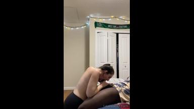 Cheating teen takes multiple cumshots