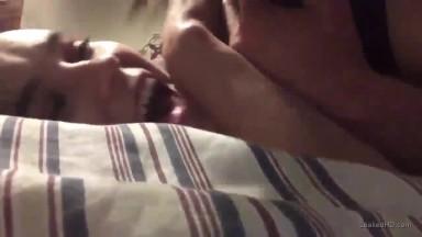 Amateur blonde wife getting drilled from behind 