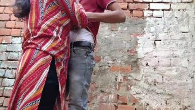 Indian Desi Village Hot Girl Called Her Boyfriend And Fucked Her In The Open Behind The House