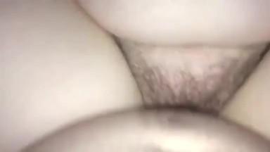 Hairy pussy bbw lady loves pussy fuck 