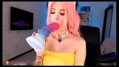 Belle Delphine Nude Masturbation Pink Hair DF