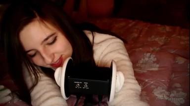 AftynRose ASMR Snuggly Ear Licking