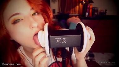 AftynRose ASMR Maryjane Ear Licking