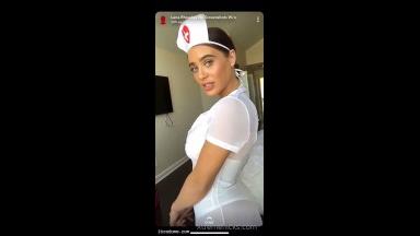 Lana Rhoades Nurse Snapchat