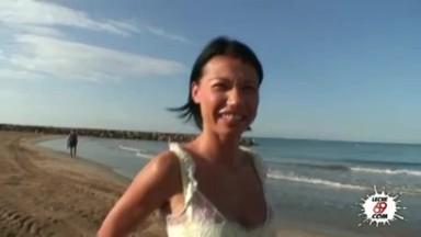 Masseuse Fucked On The Beach