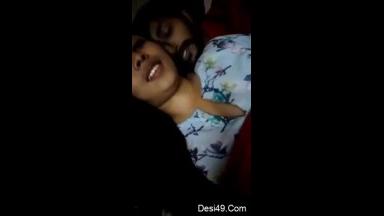 Today Exclusive- Sexy Bangla girl Boobs Pressing and Fucking