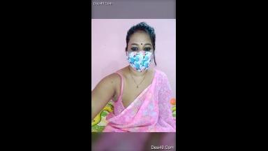 Today Exclusive  Sexy Mohini Bhabhi Super Horny Cam Show Part 4