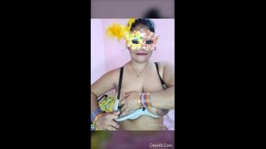 Today Exclusive  Sexy Mohini Bhabhi Super Horny Cam Show Part 3