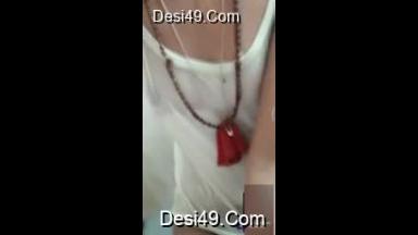 Today Exclusive- Cute Desi Girl Showing Her Boobs And Pussy Part 4