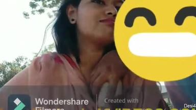 Today Exclusive- Cute Bangla Girl Showing Her Boobs and Pussy to Lover On Video Call part 15