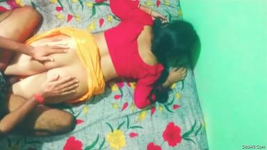 Today Exclusive  Desi Bhabhi Blowjob and Fucked Part 2