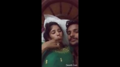 Today Exclusive  Shy Desi Girl Blowjob and Fucked