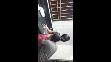 Today Exclusive  Horny Bengali Couple Fucked In Kitchen