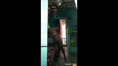 Today Exclusive  Tamil Wife Nude Video Record in Hidden Cam