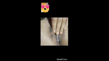 Today Exclusive  Cute Bangla Girl Shows her Boobs and pussy