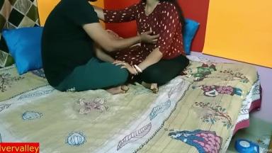 Today Exclusive  Desi Dewar Bhabhi Blowjob and Fucking