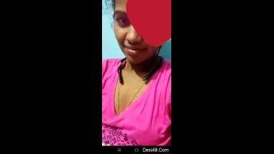 Today Exclusive  Desi Village Girl Shows her Boobs