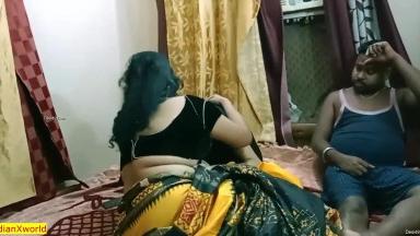 Today Exclusive  Indian Bhabhi shared her sister with us Best hindi hardcore group sex