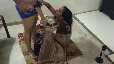 Today Exclusive amp8211 Desi Bhabhi Blowjob and Fucked Part 2 1005 33441