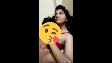 Today Exclusive -Desi Lover Romance and Boobs Sucking