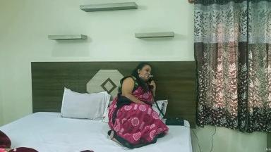 Today Exclusive -Indian Bengali Cheating wife amazing hot sex with just friend