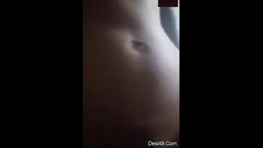 Today Exclusive -Desi Girl Shows her Boobs and Pussy