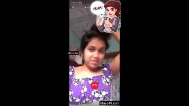 Today Exclusive- Lankan Tamil girl Shows her Boobs