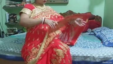 Today Exclusive-Sexy Salu Bhabhi Hard Fucked