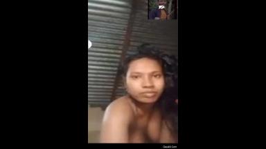 Today Exclusive-Cute Bangla Girl Shows her Nude Body and Fucking Part 1