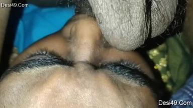 Today Exclusive-Tamil Wife Blowjob and Fucked Part 2