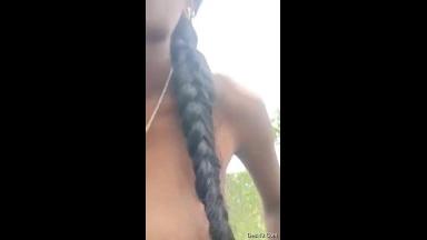 Today Exclusive-Telugu Lover OutDoor Fucking Part 3