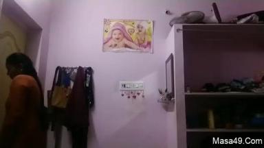 Today Exclusive-Tamil Wife Changing Cloths and Blowjob Part 2