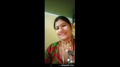 Today Exclusive-Desi Village Wife Shows Her Nude Body On Vc part 2